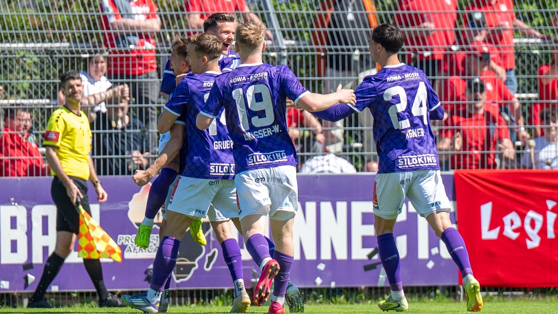 Highlights: Goldtor lässt Austria Salzburg gegen Falken jubeln