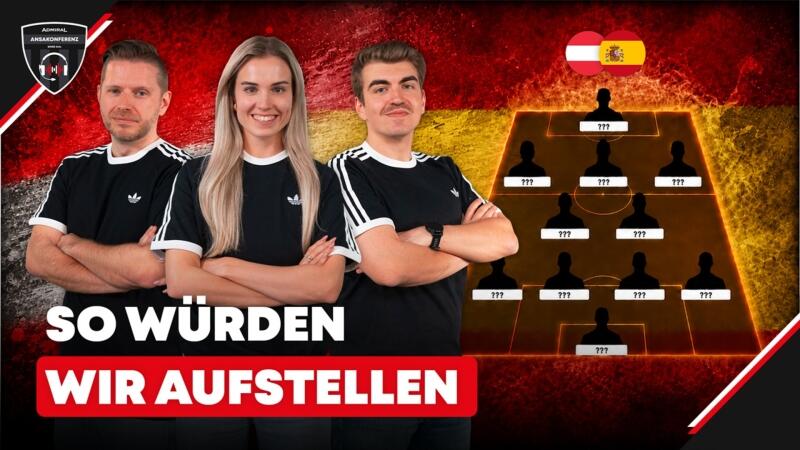 Unsere ÖFB-Elf gegen Spanien