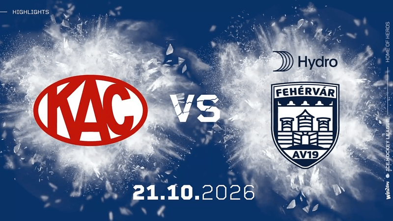 Highlights: KAC-Offensive hat ihre Freude mit Fehervar