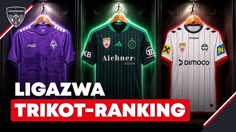 LigaZwa: Heimtrikot-Ranking 2026/27