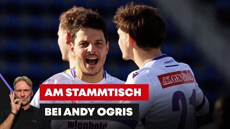 Am Stammtisch bei Andy Ogris: Philipp Hosiner