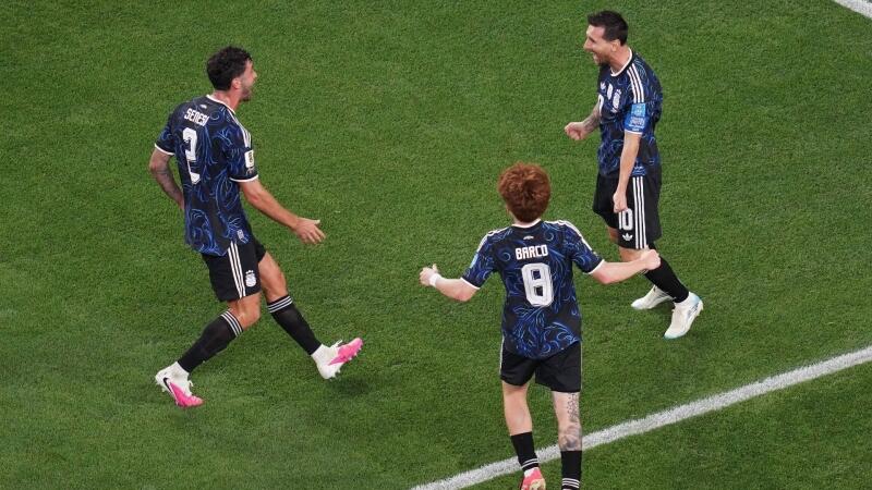 Highlights: Argentinien gibt sich auch gegen Jordanien keine Blöße