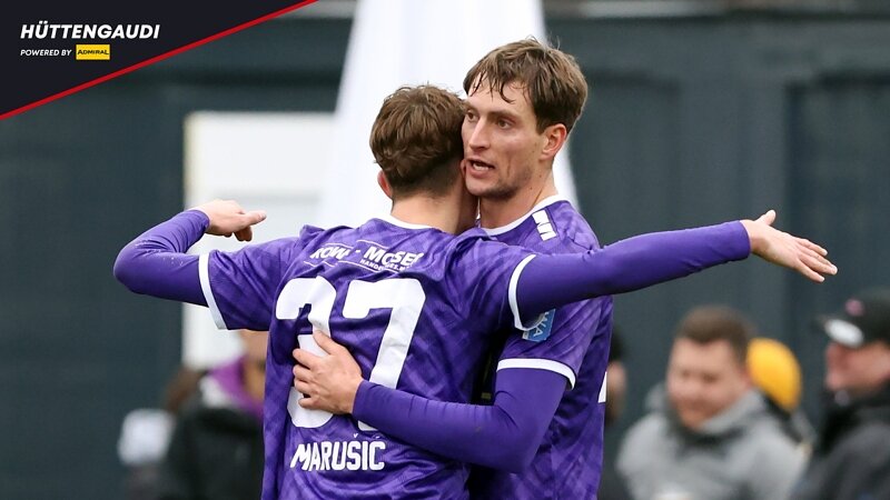ADMIRAL Hüttengaudi: Daniel Bares erzielt das Tor der 21. Runde