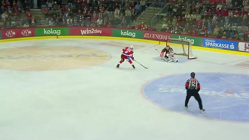 Highlights: KAC schenkt Meister Graz sechs Tore ein
