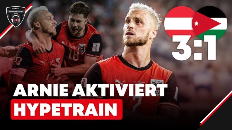 Arnie zündet den WM-Hypetrain