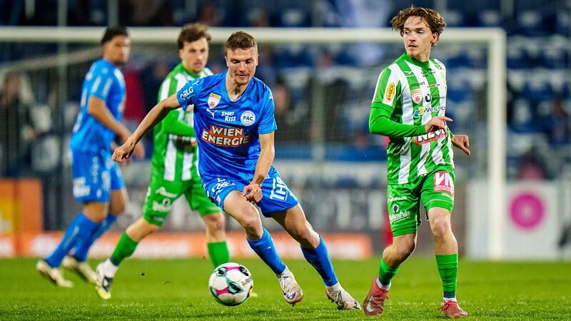 Highlights: Lustenau gewinnt das Topspiel beim FAC und springt an die Spitze