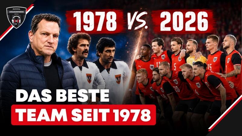 Herzog: "Das ist das beste ÖFB-Team seit 1978"
