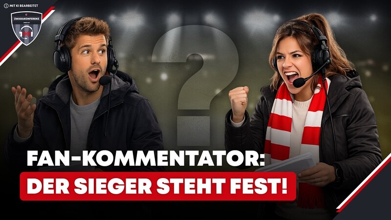 ADMIRAL #LigaZwa Fan-Kommentator: Der Sieger steht fest!
