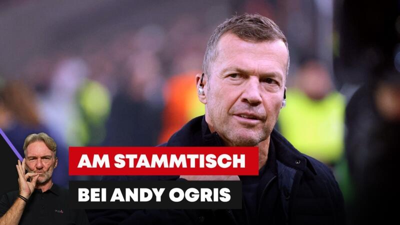 Am Stammtisch bei Andy Ogris: Lothar Matthäus