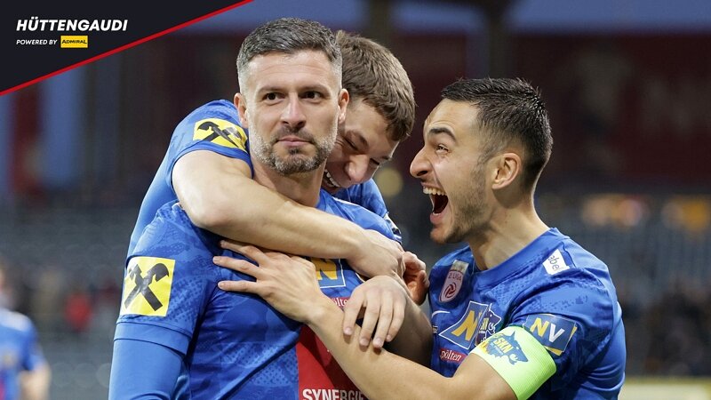 ADMIRAL Hüttengaudi: Marco Djuricin erzielt das Tor der 20. Runde