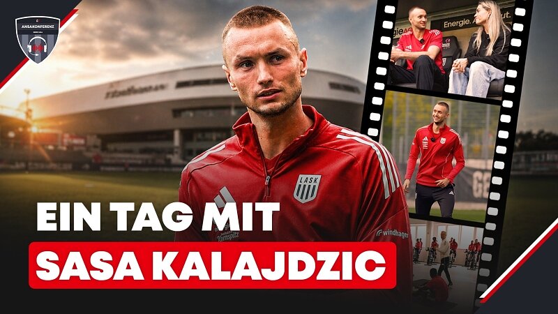 Ein Trainingstag mit Sasa Kalajdzic