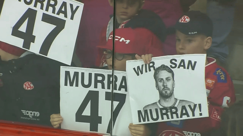 Highlights: Nach Murray-Notfall - KAC siegt vor Heimpublikum