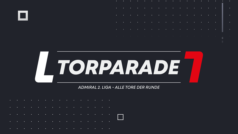 ADMIRAL 2.Liga: Torparade - Alle Tore der 1. Runde