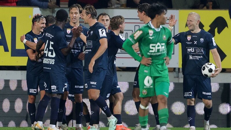 Highlights: Aufholjagd von Rapid II kommt zu spät