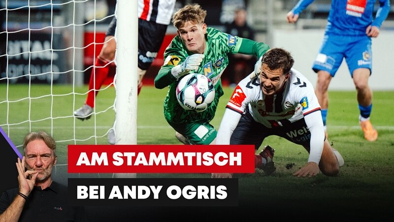 Am Stammtisch bei Andy Ogris: Bernhard Schiesser