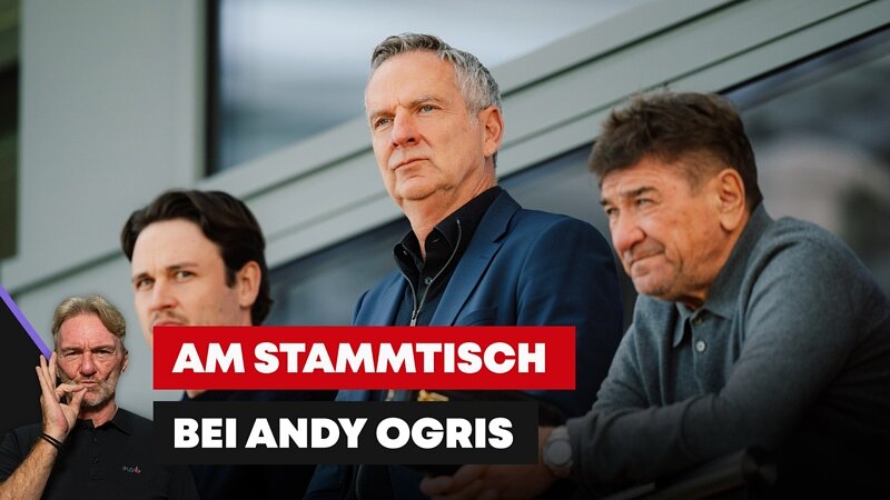 Am Stammtisch bei Andy Ogris: Dominik Thalhammer