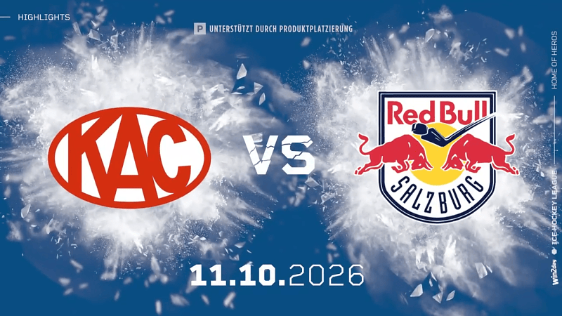 Highlights: KAC setzt Aufwärtstrend gegen Salzburg fort
