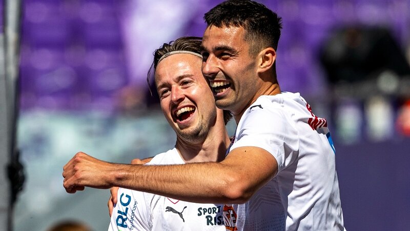 Highlights: FAC schenkt Young Violets fünf Tore ein