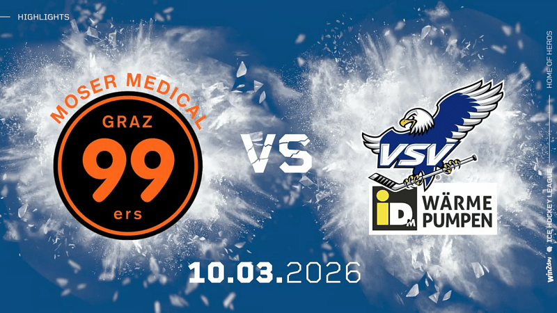 Highlights: Graz biegt VSV in Overtime-Krimi