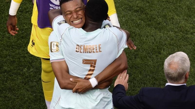 Highlights: Mbappe und Dembele zaubern erneut für Frankreich