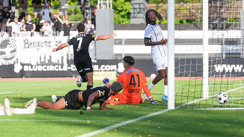 Highlights: SW Bregenz jubelt gegen zehn Grazer