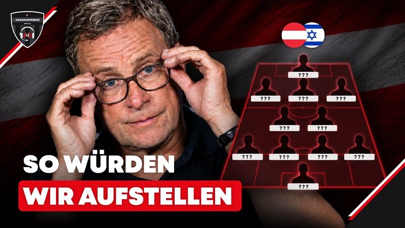ÖFB vs. Israel: So stellen wir auf!