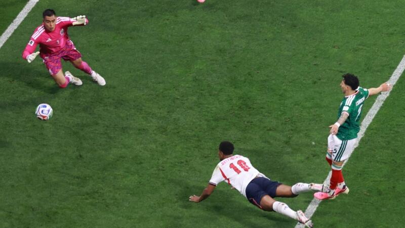 Highlights: Ein Doppelpack, eine Rote und zwei Elfer bei Mexiko-England