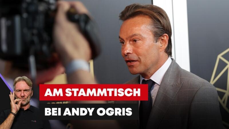 Am Stammtisch bei Andy Ogris: Severin Moritzer