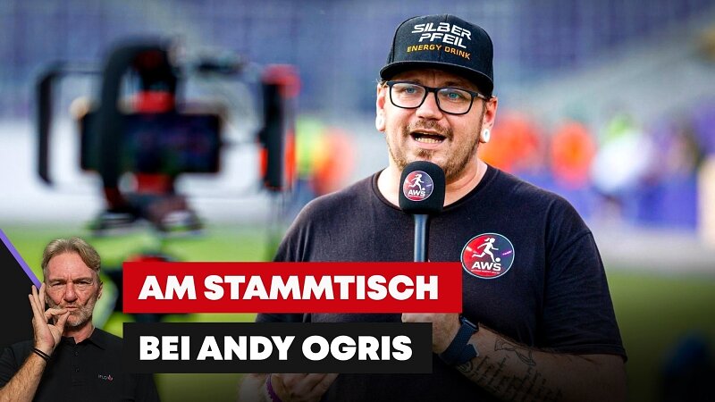 Am Stammtisch bei Andy Ogris: Andy Huber