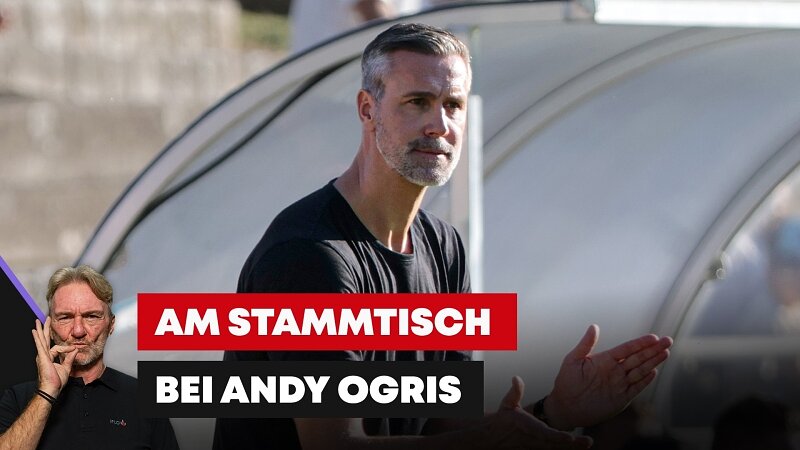 Am Stammtisch bei Andy Ogris: Stefan Maierhofer